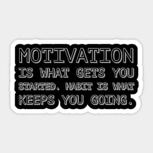 Motivation Sticker